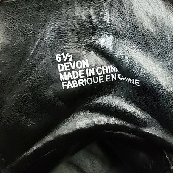 Lexi & Abbie Devon Women's Black Suede Lace Up Ankle Boots Size 6.5 - Picture 9 of 16